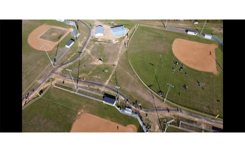 Opening Day from above