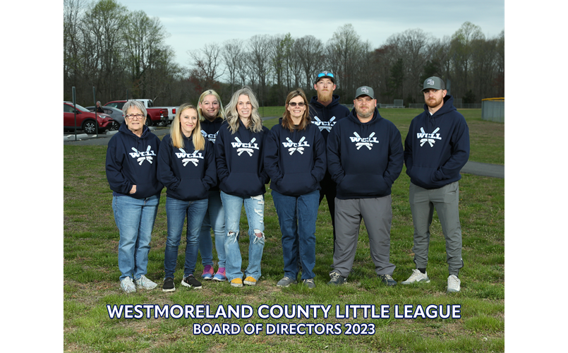 2022-2023 Westmoreland County Little League Board