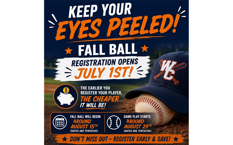 Fall Ball Registration! 